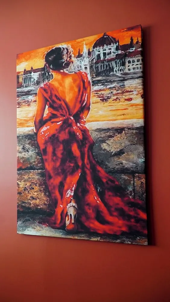 Romantic Tek Büyük Yataklı Oda, Şehir Manzaralı