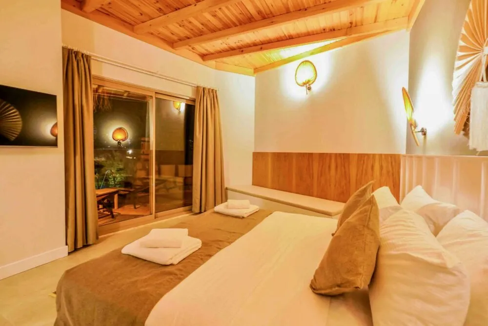 Deluxe Villa, 2 Yatak Odası, Kişiye Özel Havuzlu, Deniz Manzaralı