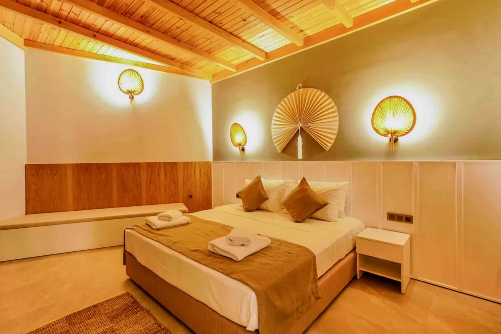 Deluxe Villa, 2 Yatak Odası, Kişiye Özel Havuzlu, Deniz Manzaralı