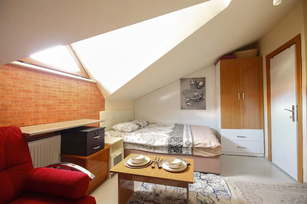 Studio, 1 Double Bed, Non Smoking, City View (Kosk Catikati Studyo45m2 1+0)