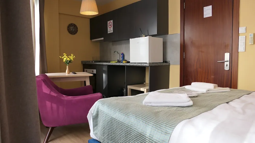 Romantic Stüdyo Süit, 1 Yatak Odası, Balkon, Şehir Manzaralı