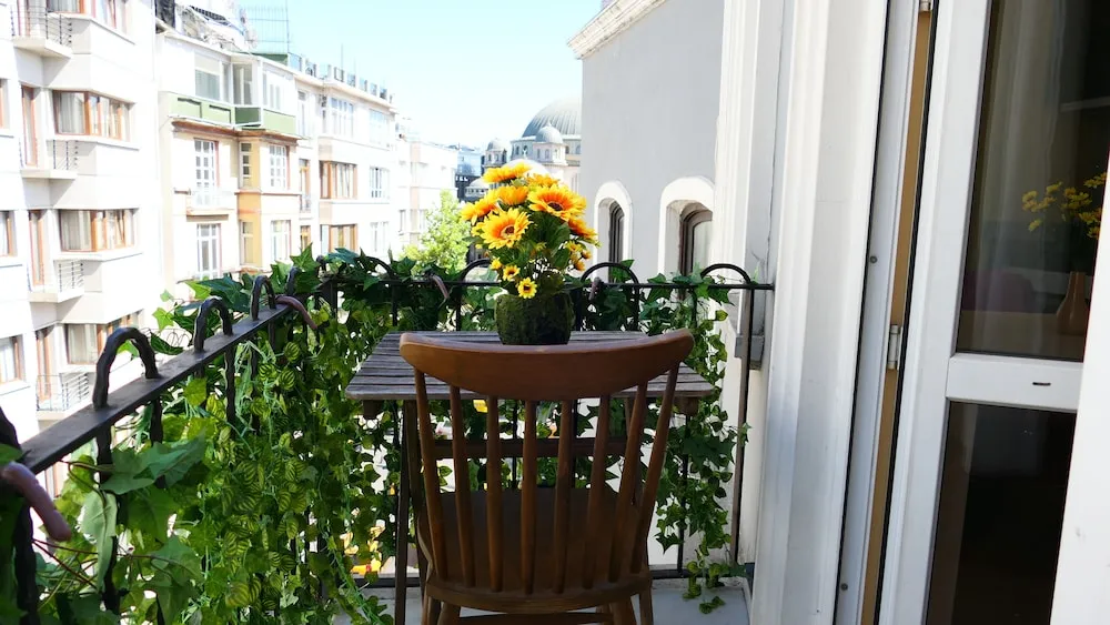 Romantic Stüdyo Süit, 1 Yatak Odası, Balkon, Şehir Manzaralı