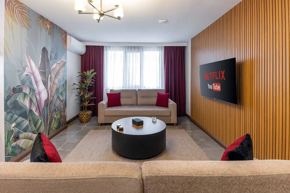 Luxury Apart Daire, 1 Yatak Odası, Balkon