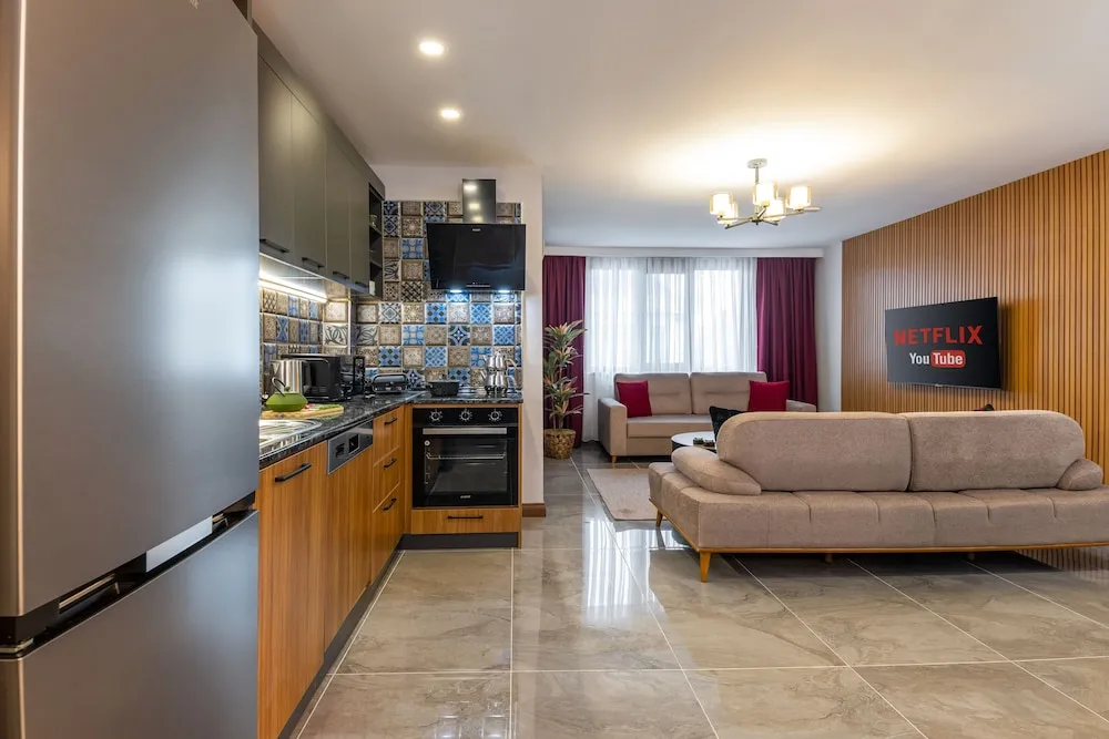 Luxury Apart Daire, 1 Yatak Odası, Balkon