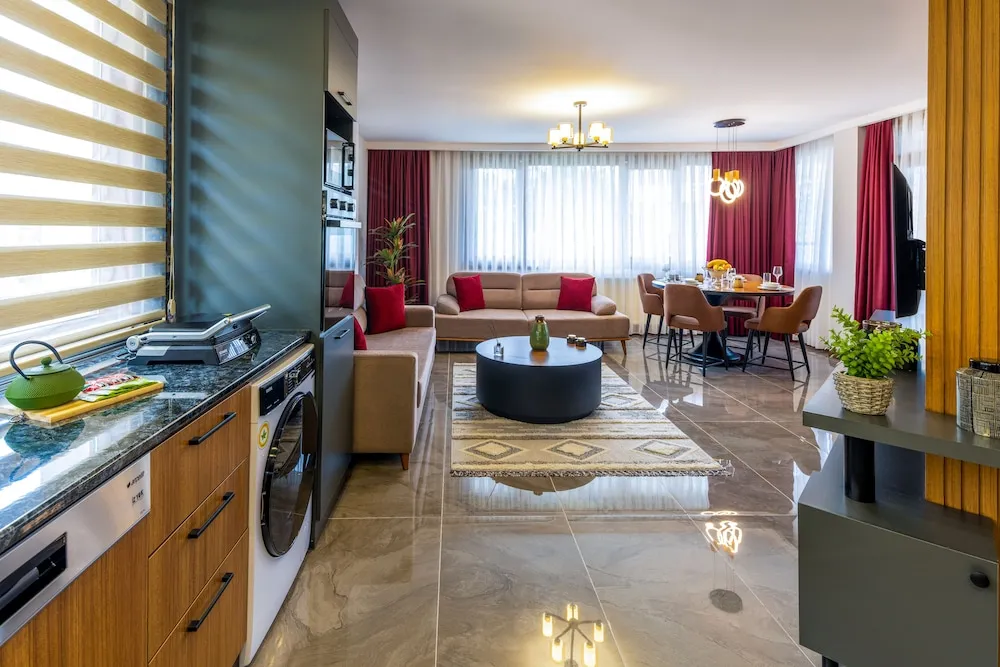 Luxury Apart Daire, 1 Yatak Odası, Balkon