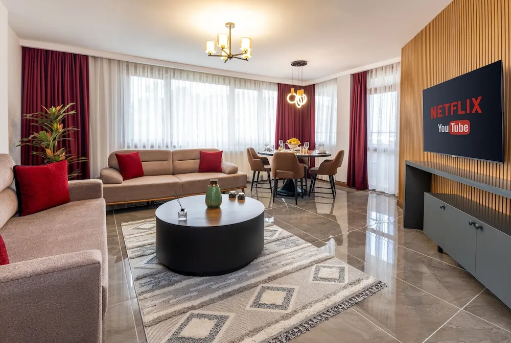 Luxury Apart Daire, 1 Yatak Odası, Balkon