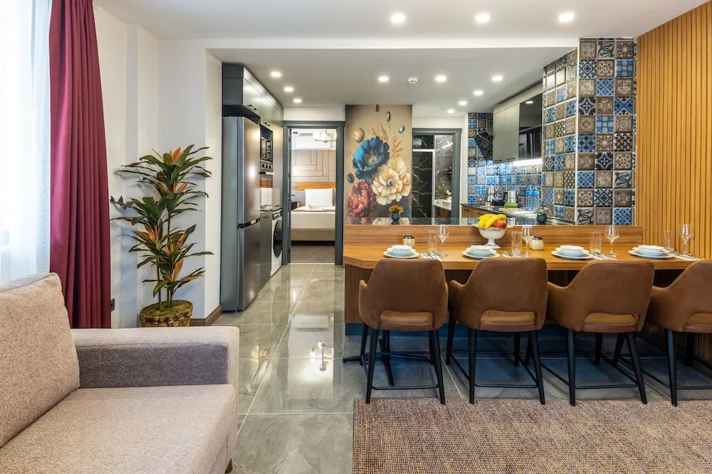 Luxury Apart Daire, 1 Yatak Odası, Havuz Kullanımı