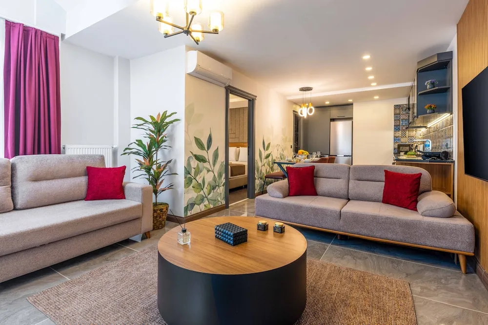 Luxury Apart Daire, 1 Yatak Odası, Havuz Kullanımı