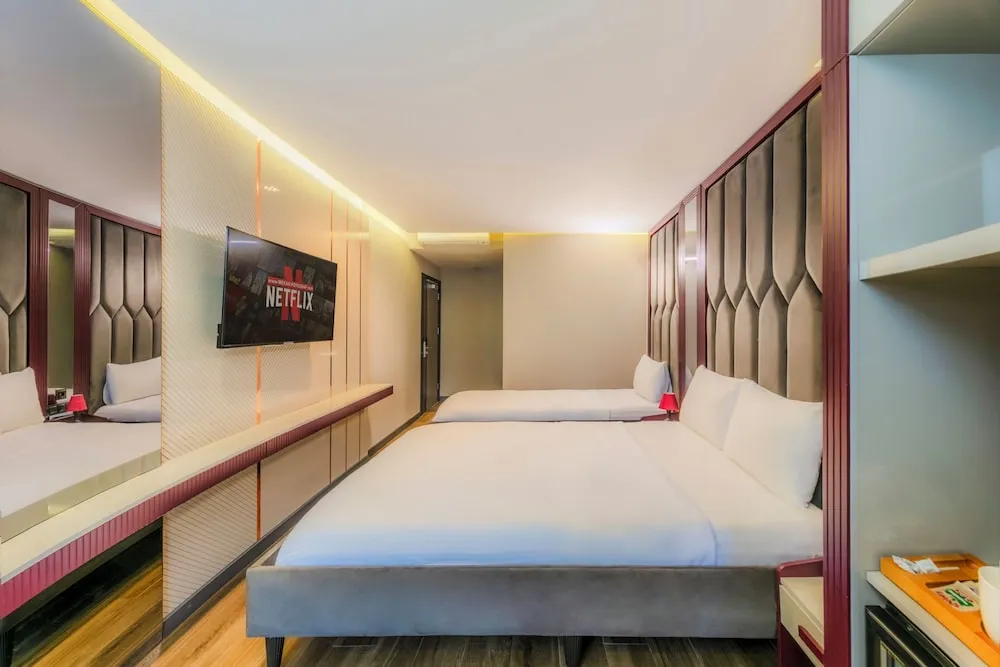 Deluxe Tek Büyük veya İki Ayrı Yataklı Oda