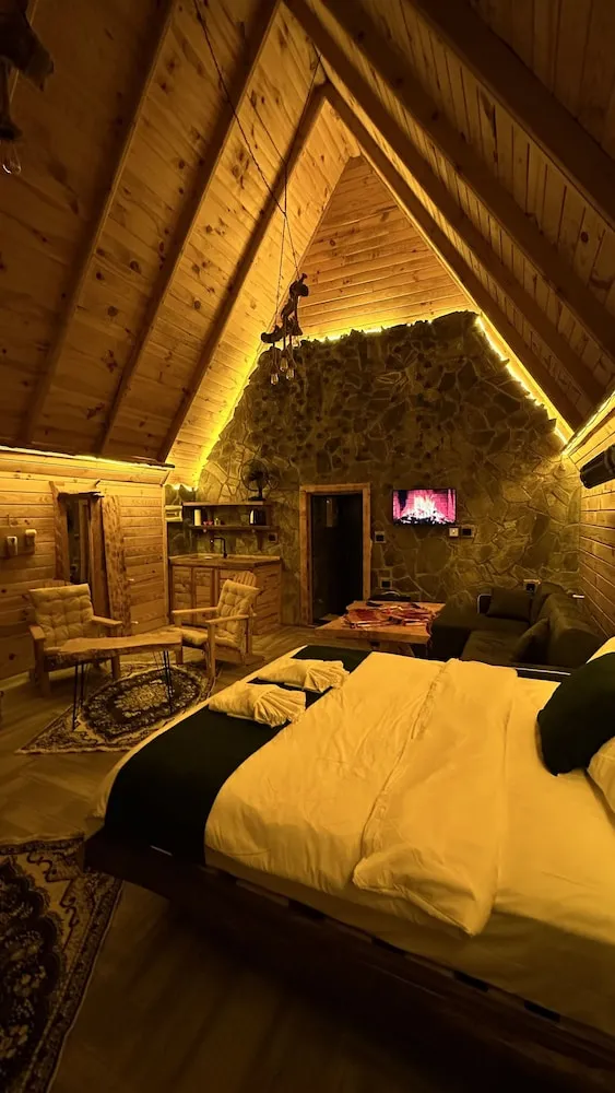 Comfort Bungalov, 1 En Büyük (King) Boy Yatak ve Çekyat, Dağ Manzaralı