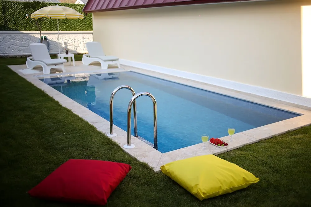 Family Bungalov, Birden Çok Yatak, Kişiye Özel Havuzlu, Bahçe Manzaralı