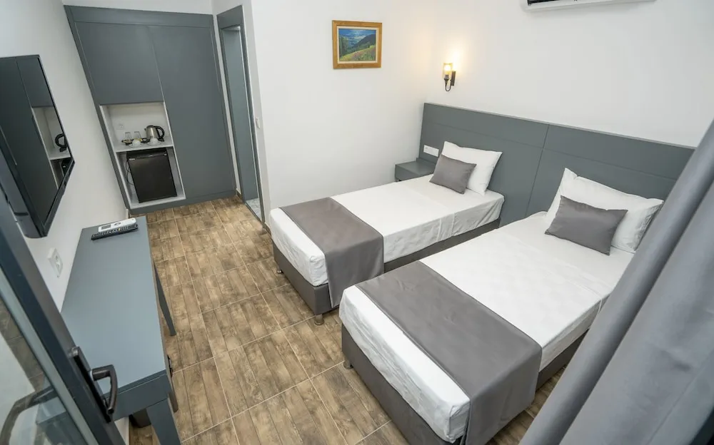 Ekonomik Twin Oda, Arka Bahce Manzarali