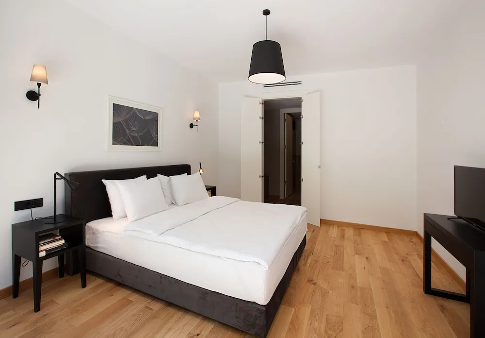 Deluxe Apart Daire, 1 Yatak Odası, Sigara İçilmez, Bahçe Manzaralı