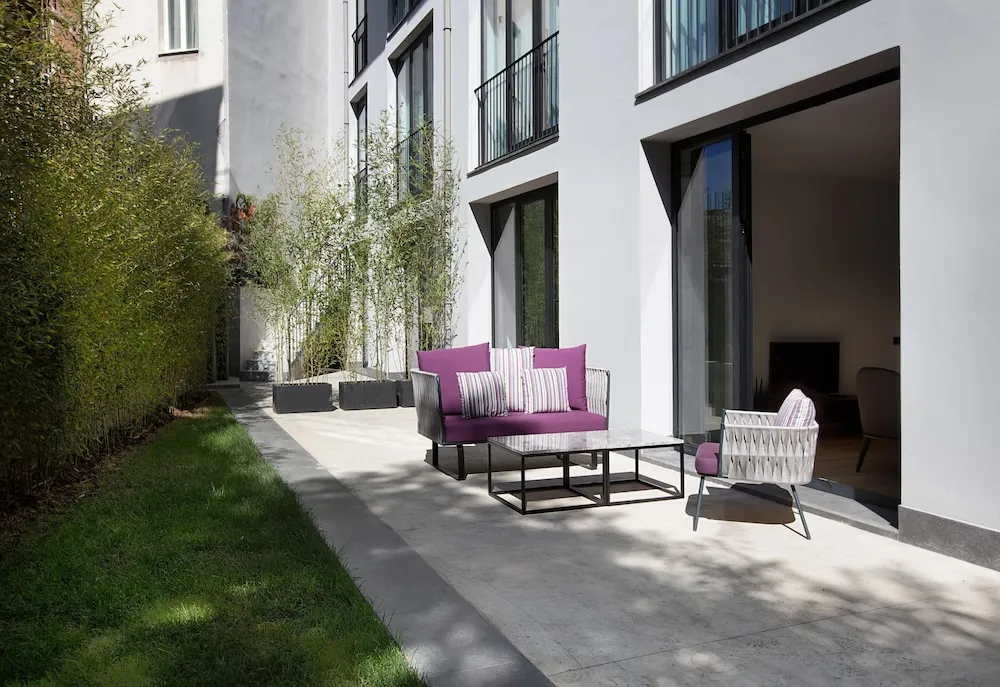Deluxe Apart Daire, 1 Yatak Odası, Sigara İçilmez, Bahçe Manzaralı