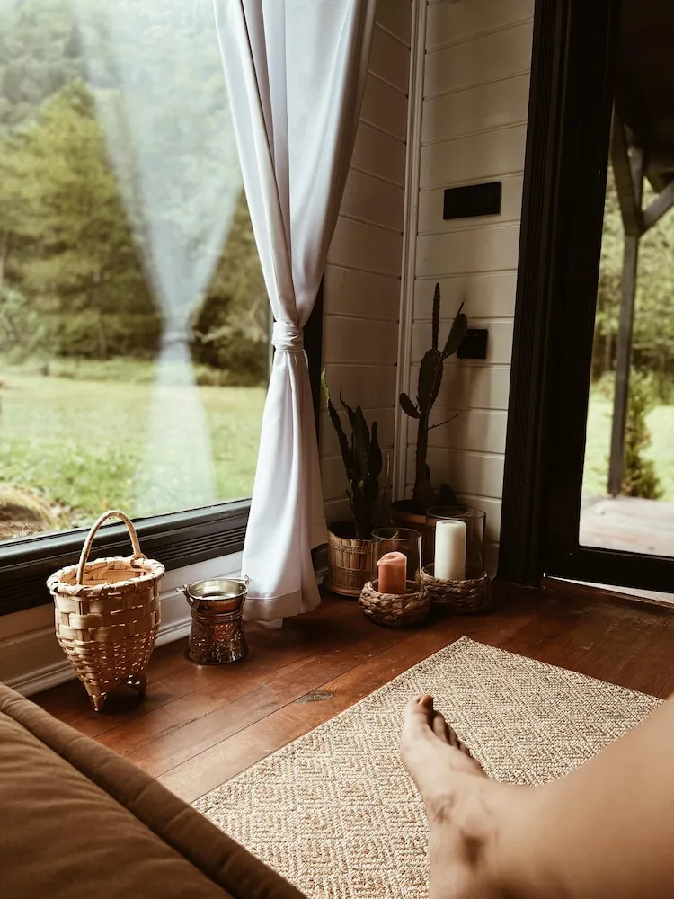Comfort Kulübe, 1 Çift Kişilik Yatak, Dağ Manzaralı, Bahçeli
