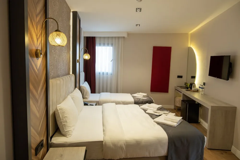 Family Oda, Birden Çok Yatak, Sıcak Su Küveti