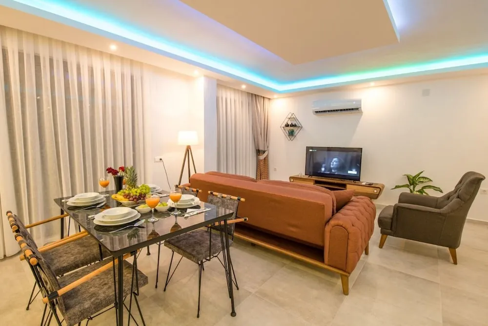 Luxury Apart Daire, 1 Yatak Odası, Deniz Manzaralı, Denize Bakan