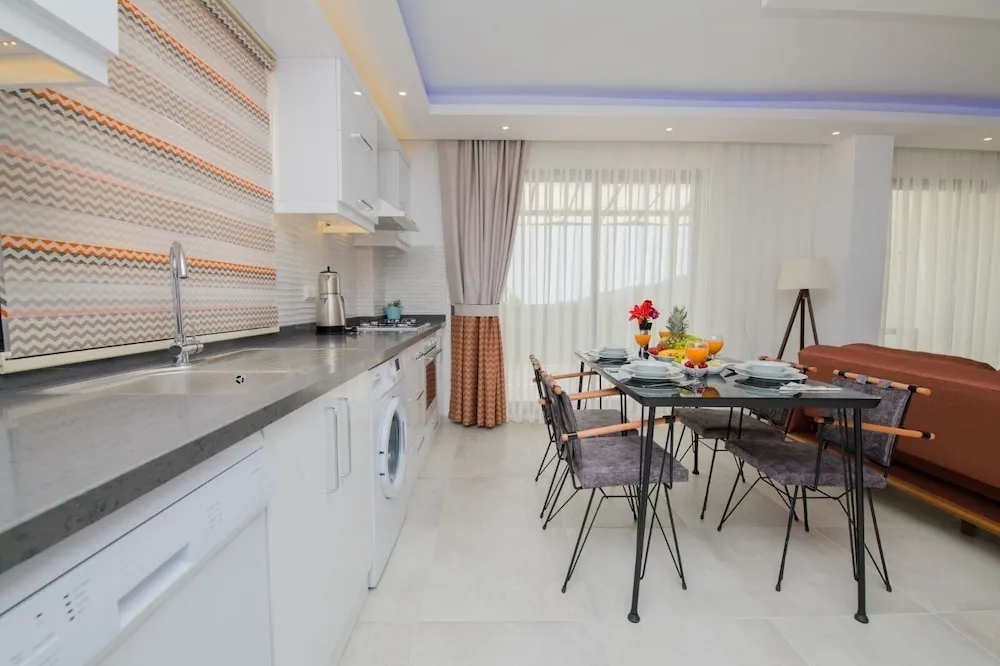 Luxury Apart Daire, 1 Yatak Odası, Deniz Manzaralı, Denize Bakan