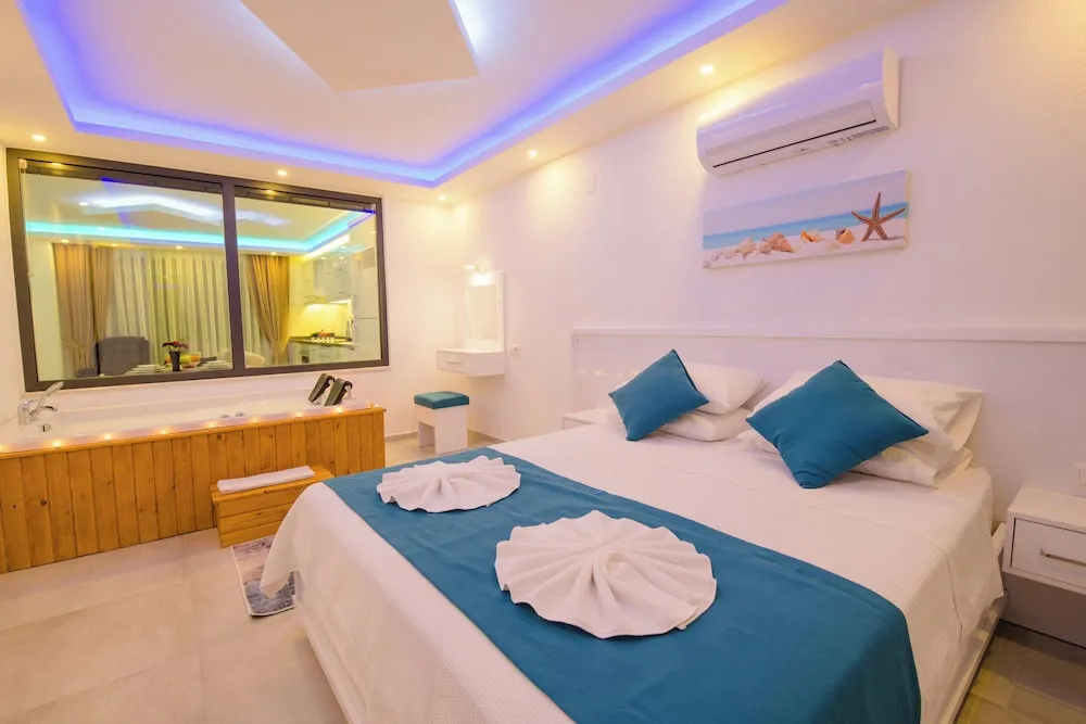 Luxury Apart Daire, 1 Yatak Odası, Deniz Manzaralı, Denize Bakan