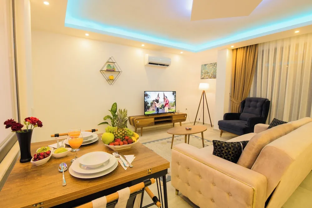 Luxury Apart Daire, 1 Yatak Odası, Deniz Manzaralı, Denize Bakan