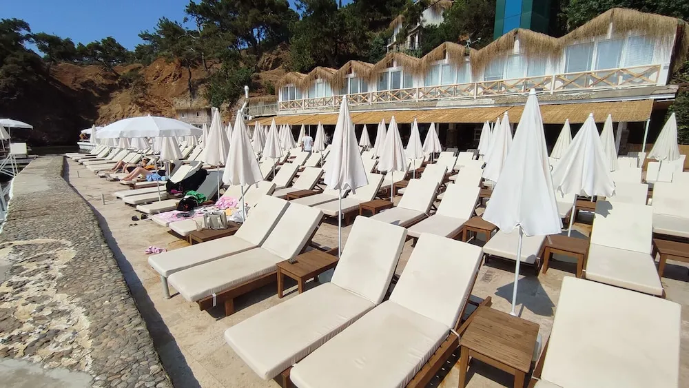 Premium Tek Büyük Yataklı Oda, 1 Büyük (Queen) Boy Yatak, Küvet, Deniz Manzaralı