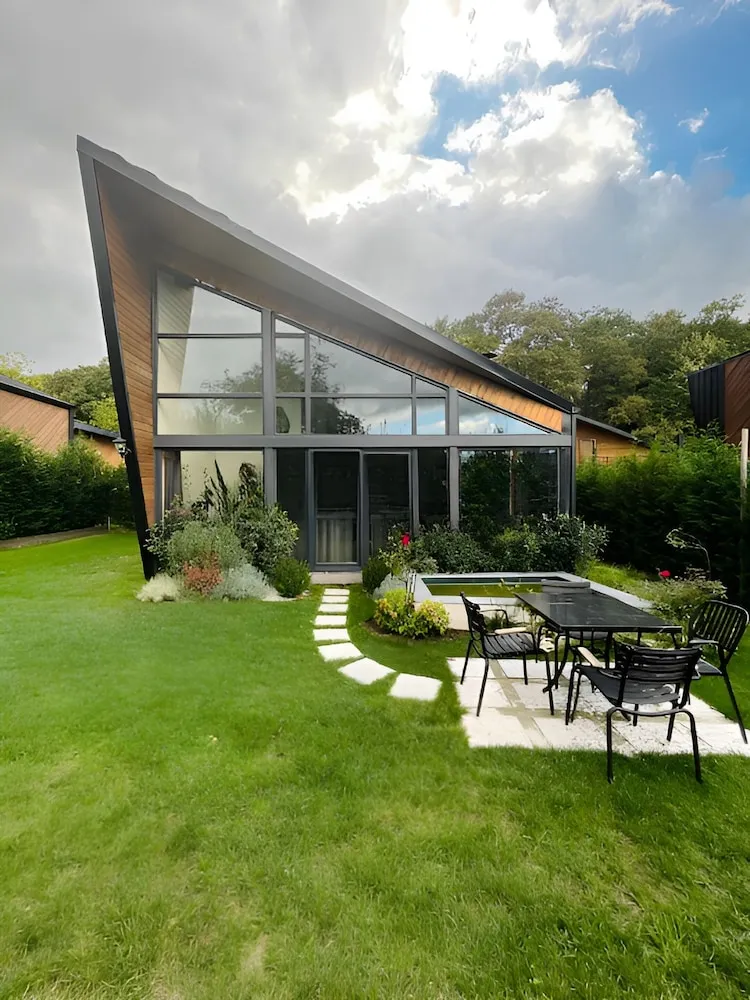 Bungalov, Balkon/Veranda, Bahçe Manzaralı