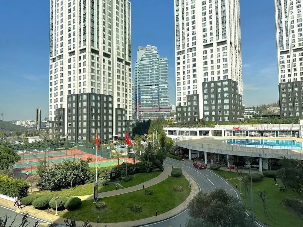 Standard Apart Daire, 1 Yatak Odası, Havuz Manzaralı, Avlu