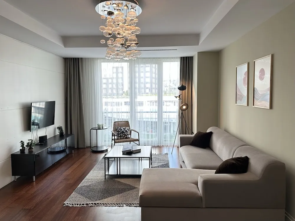 Standard Apart Daire, 1 Yatak Odası, Havuz Manzaralı, Avlu