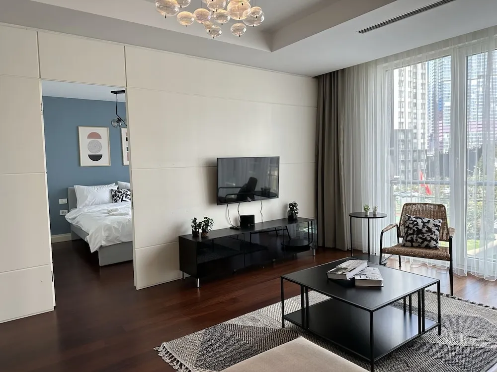 Standard Apart Daire, 1 Yatak Odası, Havuz Manzaralı, Avlu