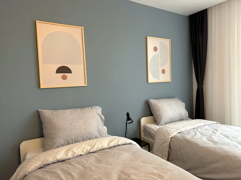 Standard Apart Daire, 2 Yatak Odası, Avlu Manzaralı