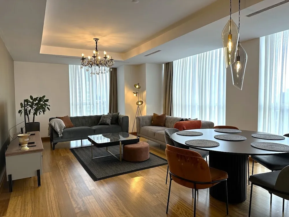 Deluxe Apart Daire, 3 Yatak Odası, Şehir Manzaralı, Executive Katı