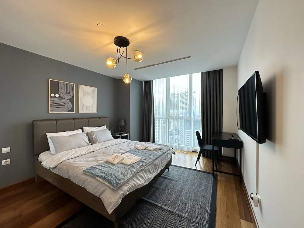 Deluxe Apart Daire, 3 Yatak Odası, Şehir Manzaralı, Executive Katı