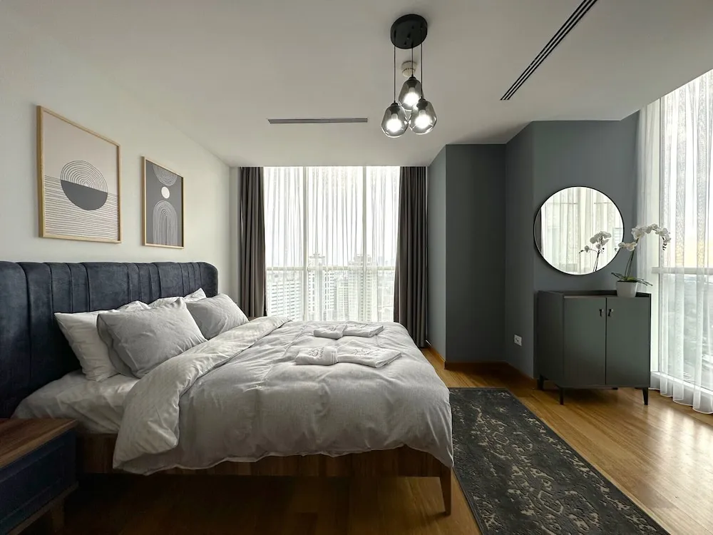 Deluxe Apart Daire, 3 Yatak Odası, Şehir Manzaralı, Executive Katı