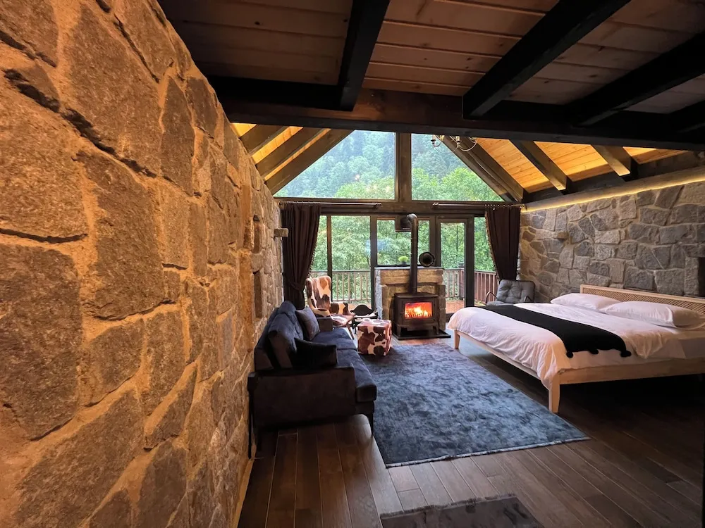 Premium Dağ Evi, Birden Çok Yatak, Nehir Manzaralı