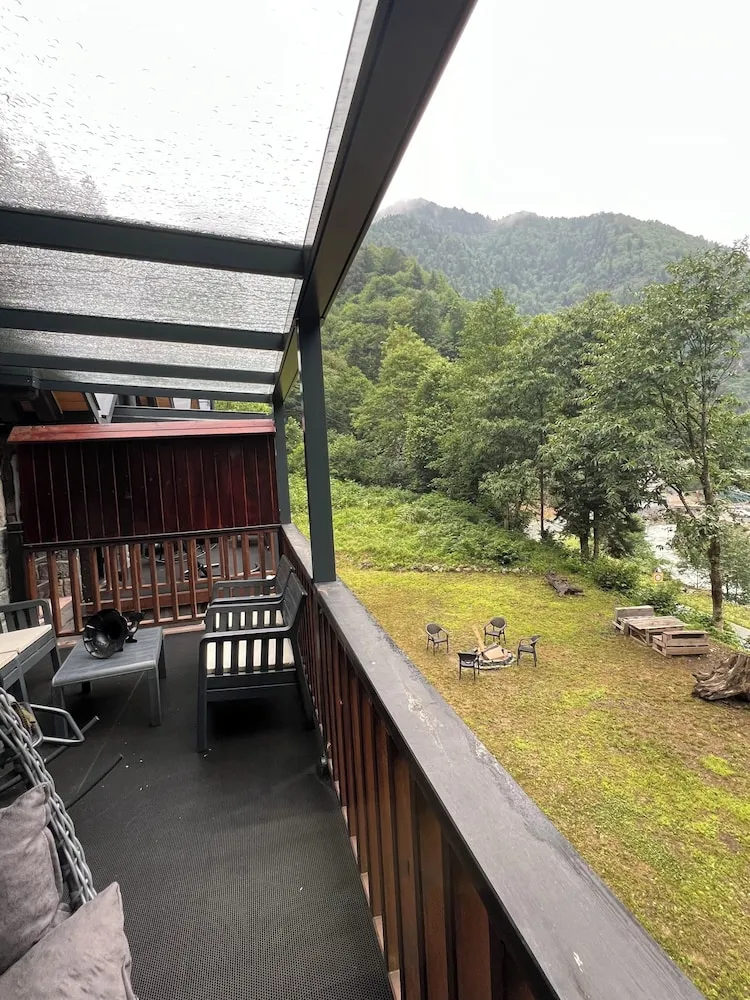 Premium Dağ Evi, 1 Çift Kişilik Yatak, Nehir Manzaralı