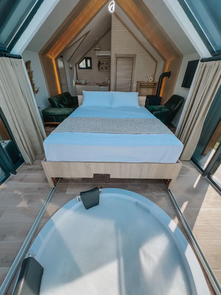 Luxury Bungalov, 1 Yatak Odası, Dağ Manzaralı, Yamaçta