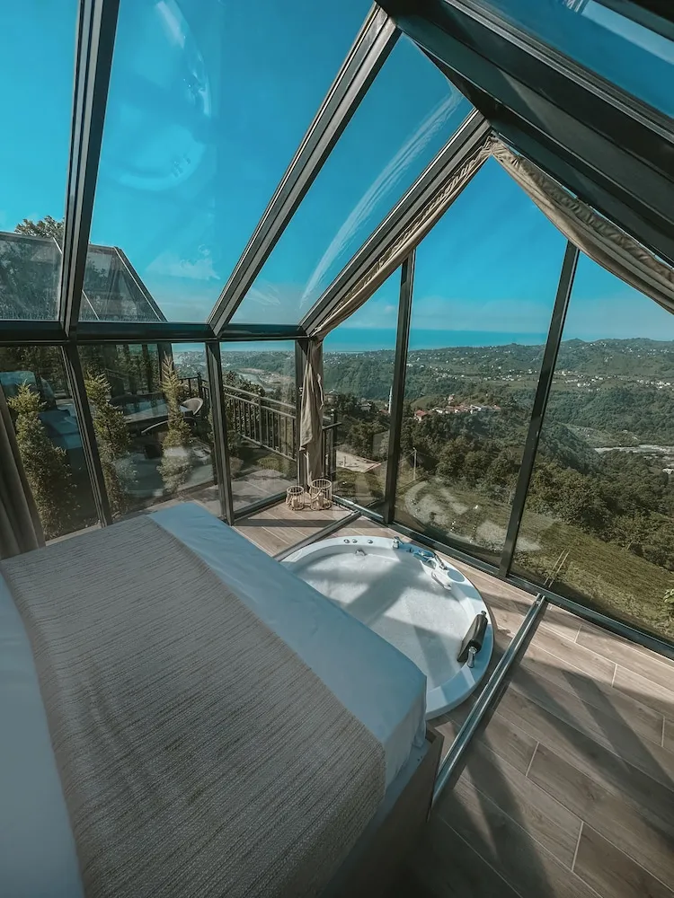 Luxury Bungalov, 1 Yatak Odası, Dağ Manzaralı, Yamaçta