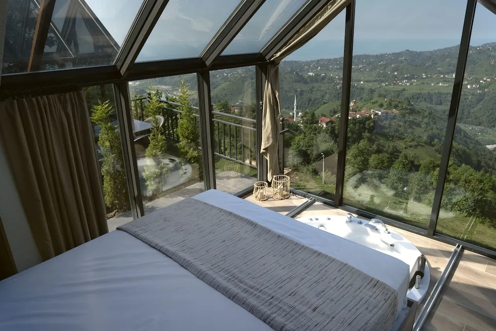 Luxury Bungalov, 1 Yatak Odası, Dağ Manzaralı, Yamaçta