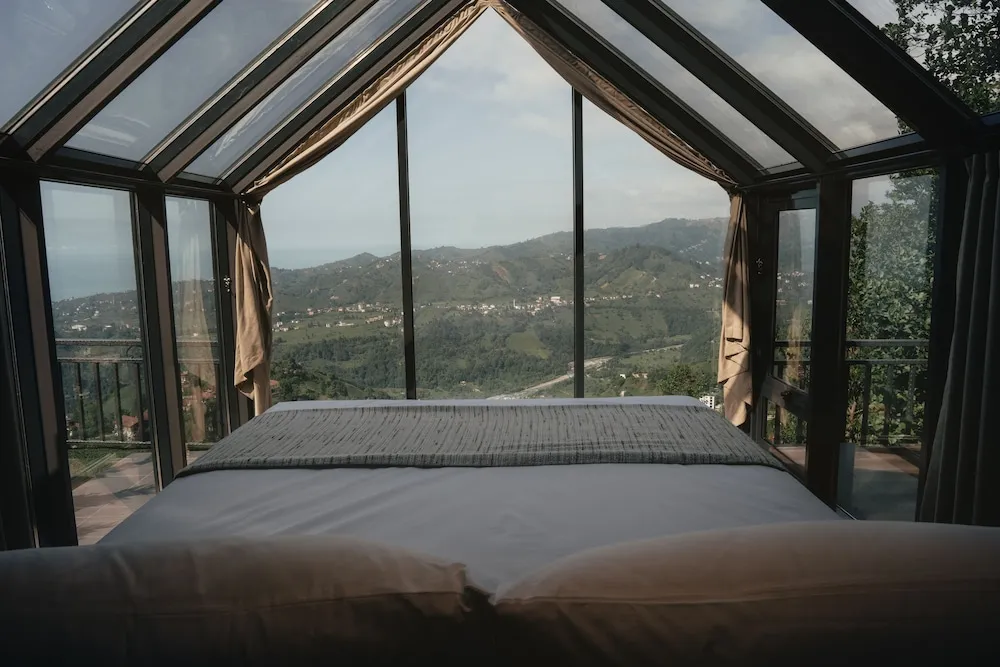 Honeymoon Bungalov, 1 Yatak Odası, Nehir Manzaralı, Yamaçta