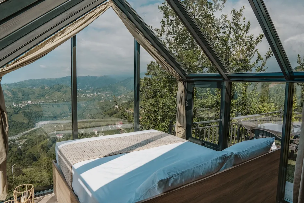 Honeymoon Bungalov, 1 Yatak Odası, Nehir Manzaralı, Yamaçta
