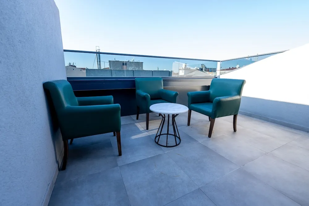 Deluxe Tek Büyük Yataklı Oda, 1 Yatak Odası, Balkon