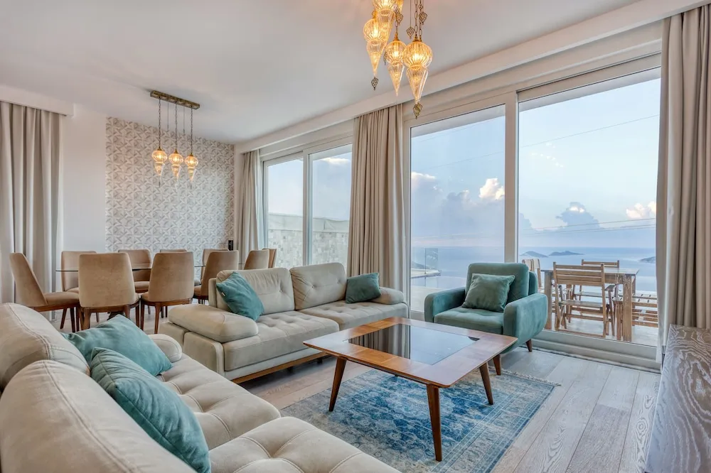 Deluxe Villa, 5 Yatak Odası, Kişiye Özel Havuzlu, Deniz Manzaralı