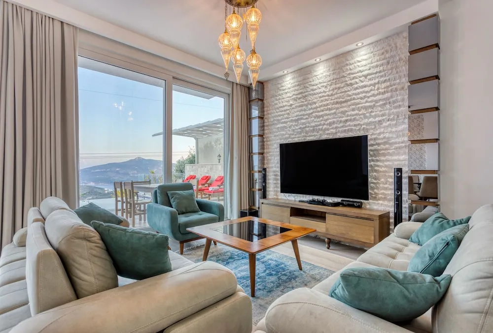 Deluxe Villa, 5 Yatak Odası, Kişiye Özel Havuzlu, Deniz Manzaralı