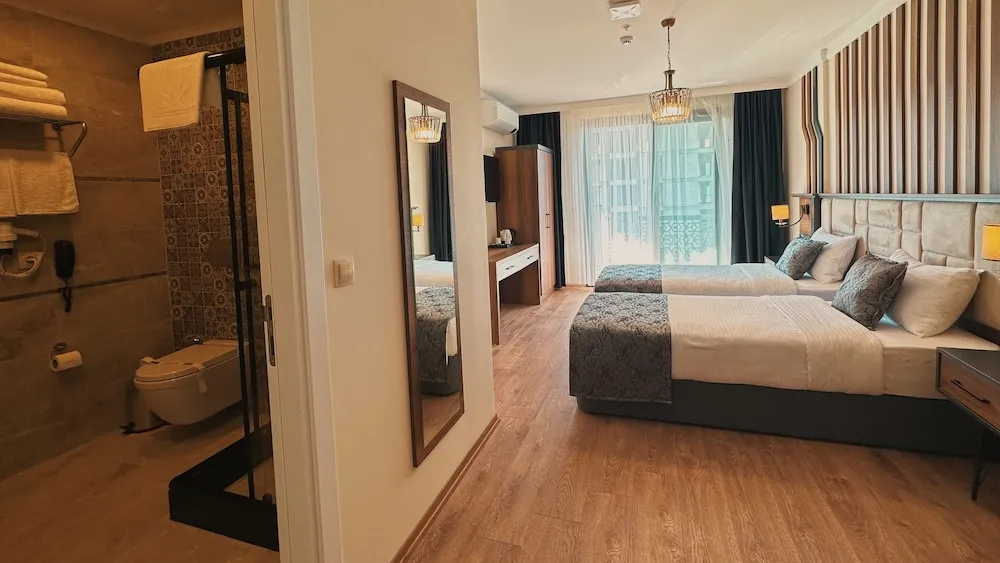 Deluxe Dört Kişilik Oda, Sigara İçilmez, Deniz Manzaralı