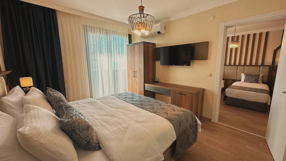 Deluxe Dört Kişilik Oda, Sigara İçilmez, Deniz Manzaralı