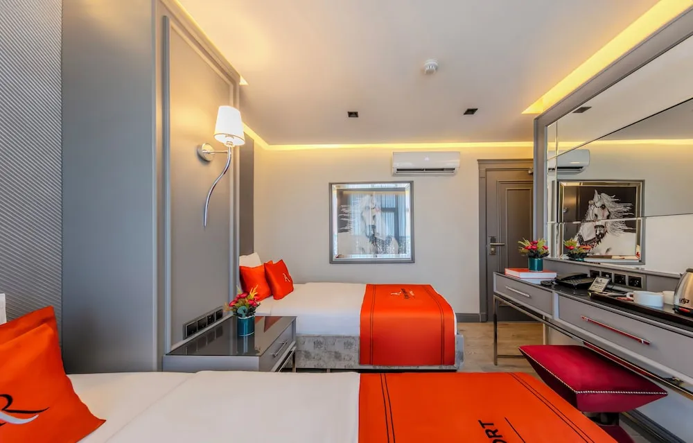 Deluxe Tek Büyük veya İki Ayrı Yataklı Oda