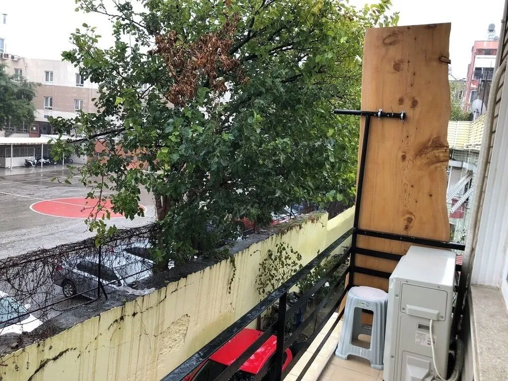 Deluxe Apart Daire, Balkon