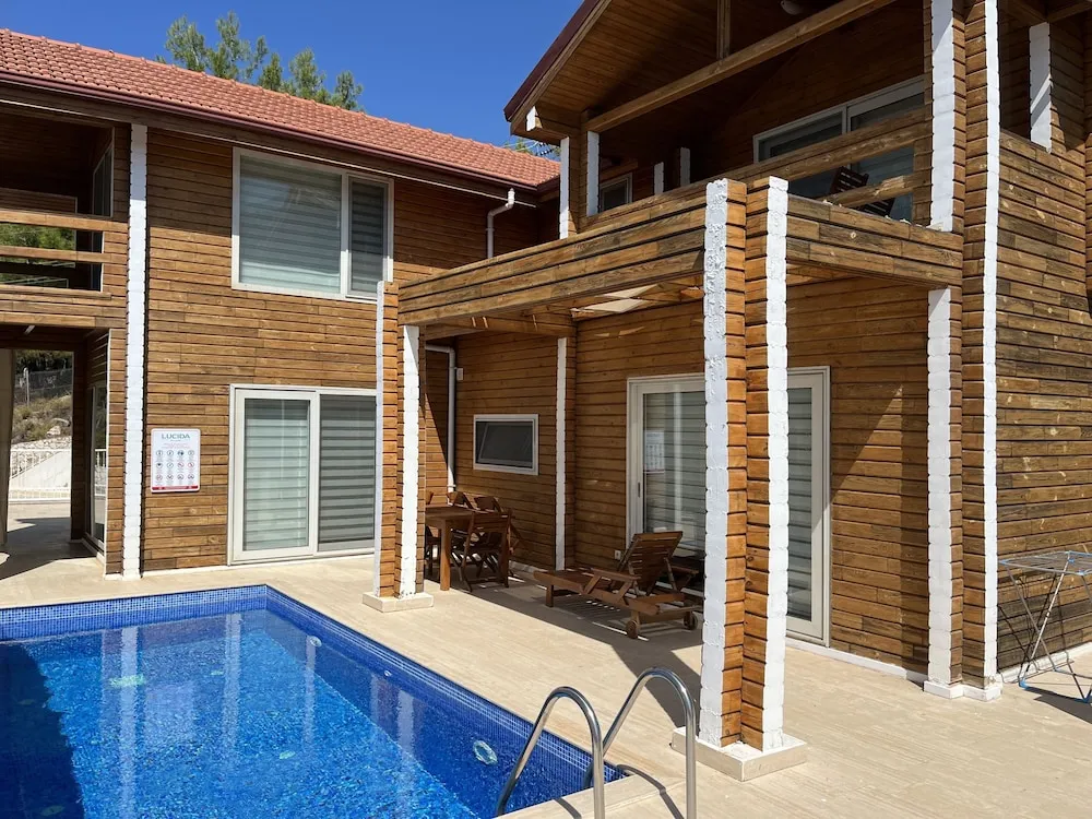 Deluxe Villa, 3 Yatak Odası, Kişiye Özel Havuzlu, Dağ Manzaralı