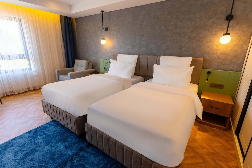 Deluxe Tek Büyük veya İki Ayrı Yataklı Oda