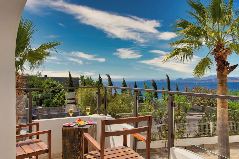 Standard Tek Büyük Yataklı Oda, Balkon, Deniz Manzaralı